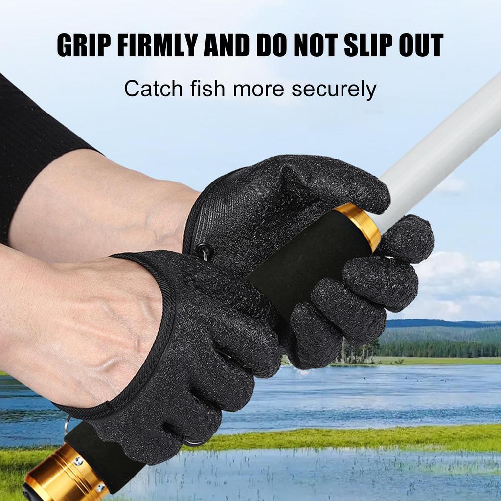 Fishing Gloves Fishing Glove For Handling With Magnet Release Waterproof Fisherman Tools For Boyfriend Women Husband Father Men