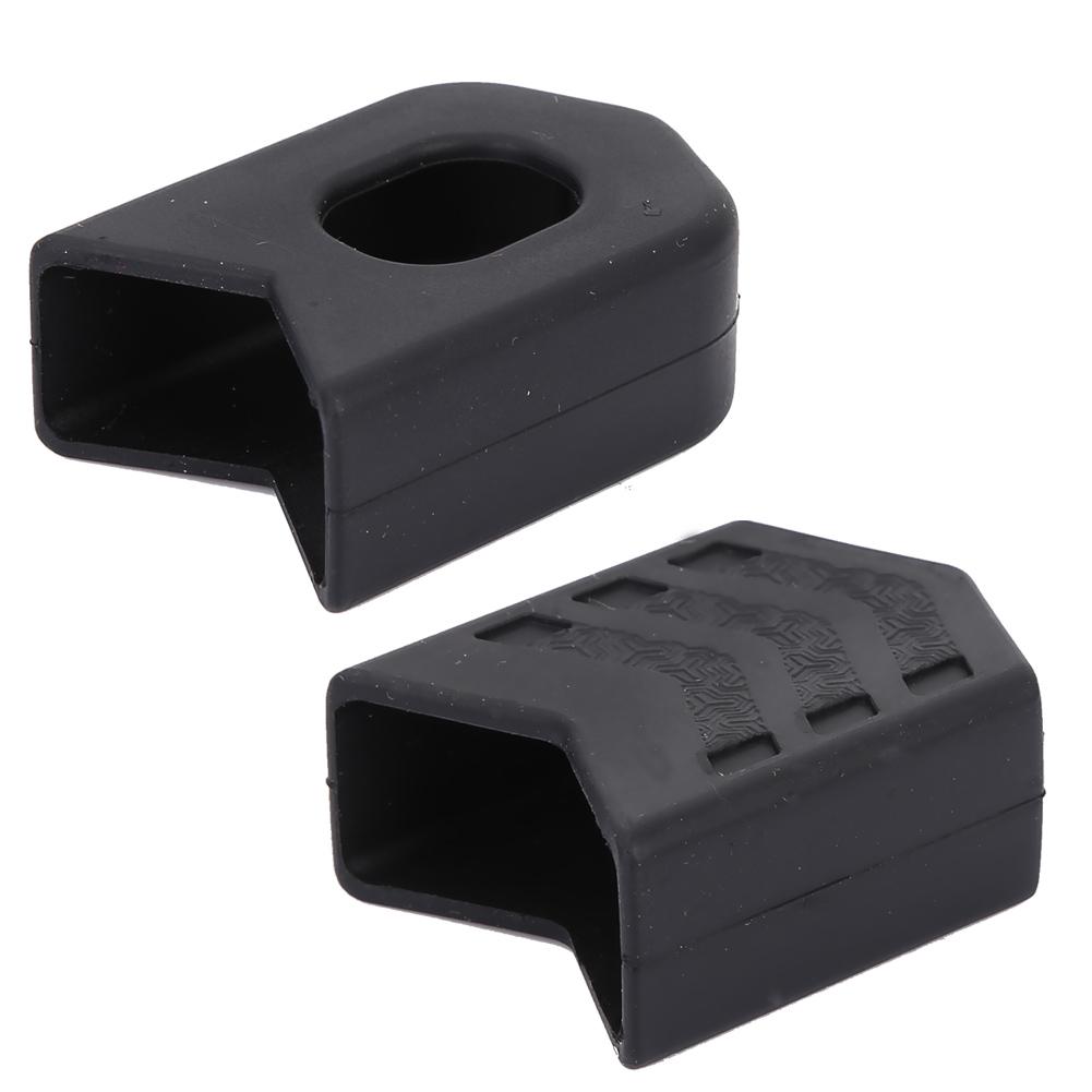 Bicycle Silicone Crankset Crank Arm Boots Protectors Silicone Cycling Protective Sleeve Cover