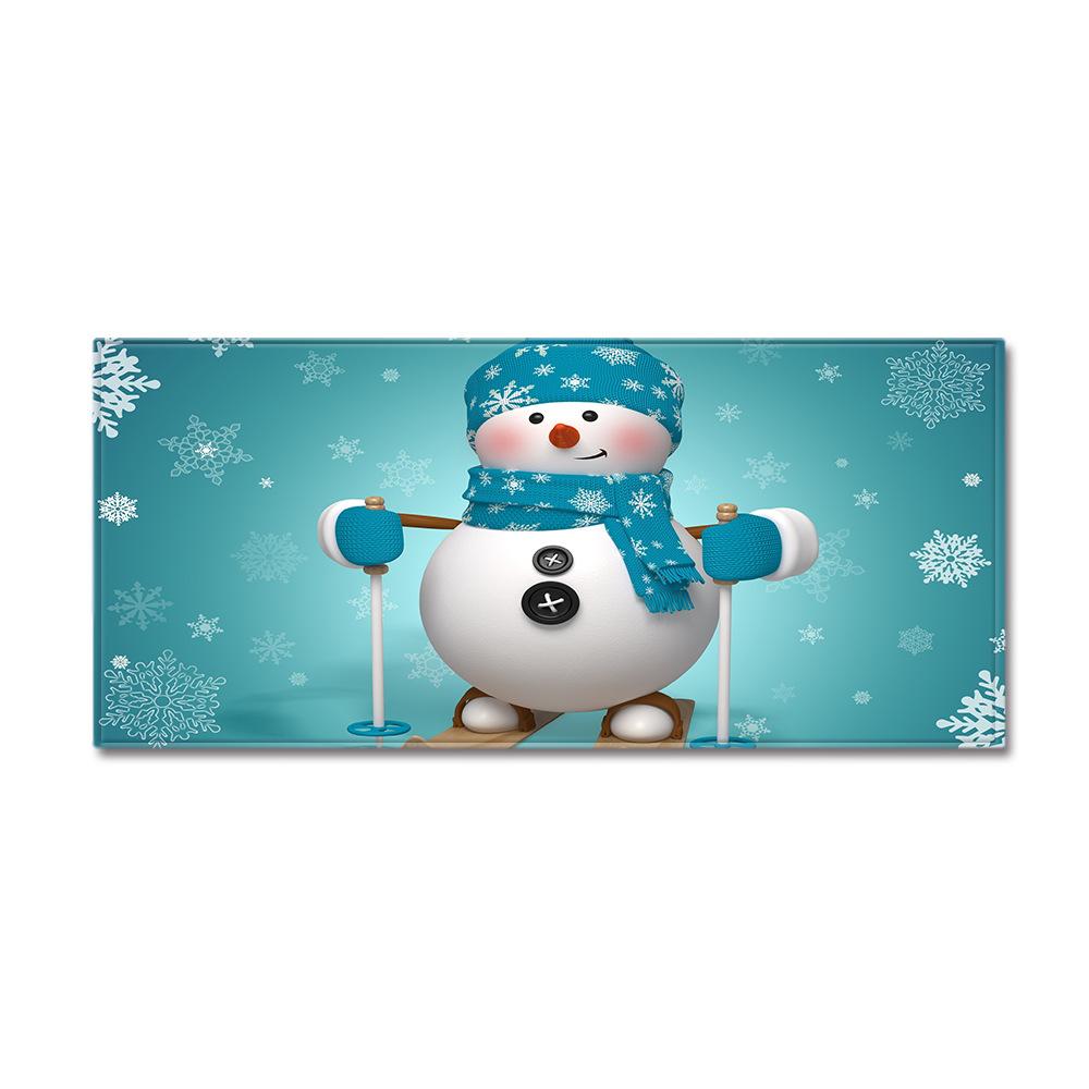 Christmas Kitchen Sand Carpet Doormat Long Floor Mat