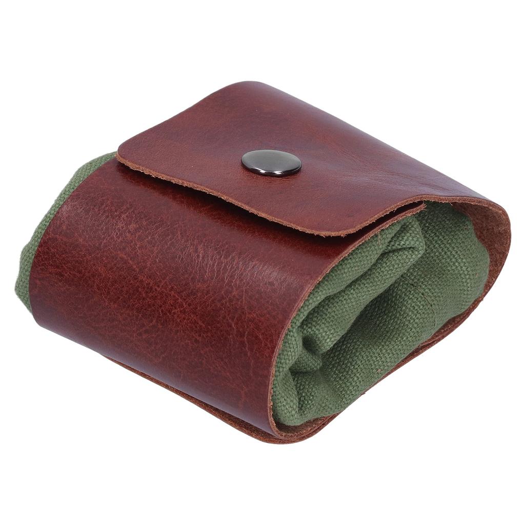 Outdoor Foraging Bag Portable Canvas Camping Belt Pouch Waist Hanging Tool Storage Bag