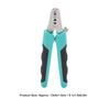 Dual Hole Pet Nail Clipper Metal Blades Dual Hole Dog Nail Cutter  Household Pet Grooming