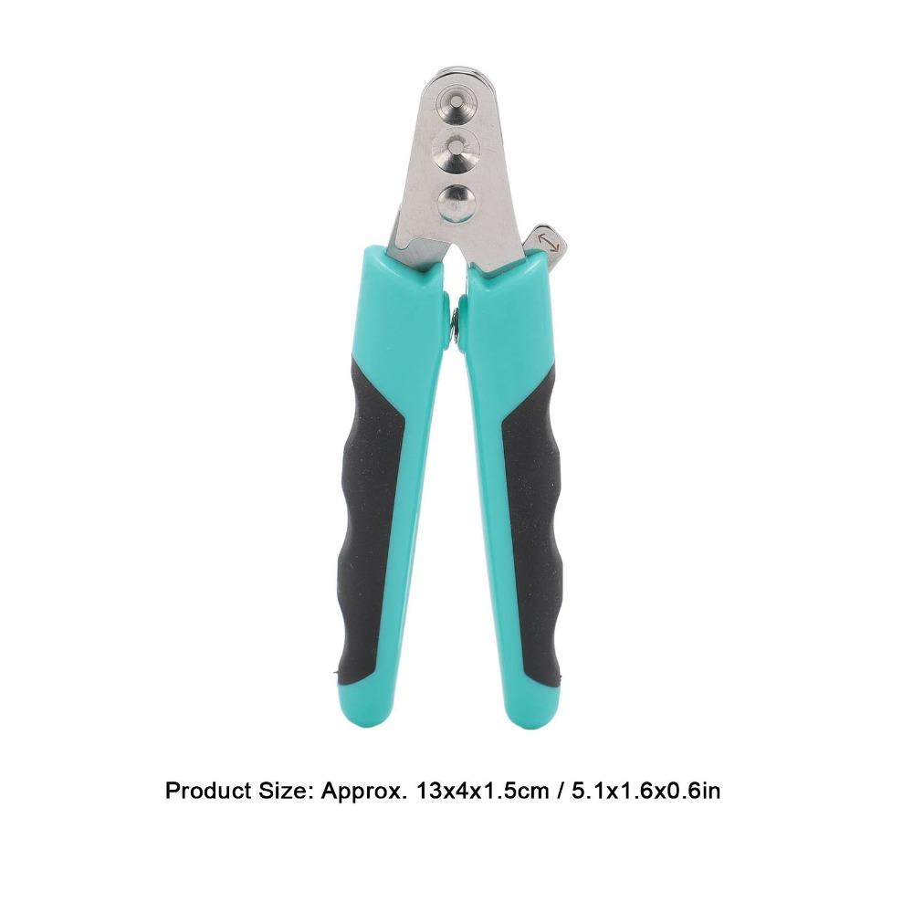 Dual Hole Pet Nail Clipper Metal Blades Dual Hole Dog Nail Cutter  Household Pet Grooming