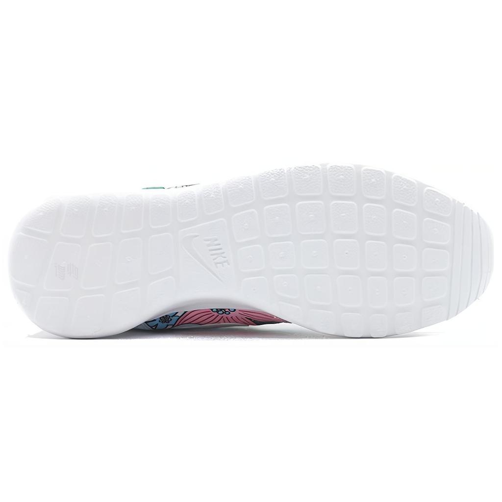Nike Roshe Run White Floral Aloha Womens 599432-113