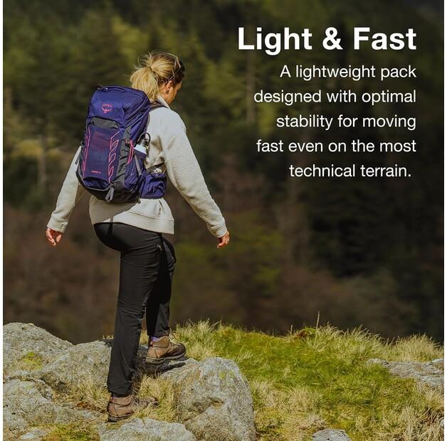 Рюкзак Osprey Tempest 26 deep fig (Damen)