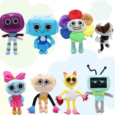 Dandy's World Gosedjur Söt Dandy World Skrot Gosedjur Skräckspel Goob Sten Gosedjur Mjuk Kudde Docka Barnpresenter Docka Barnpresent