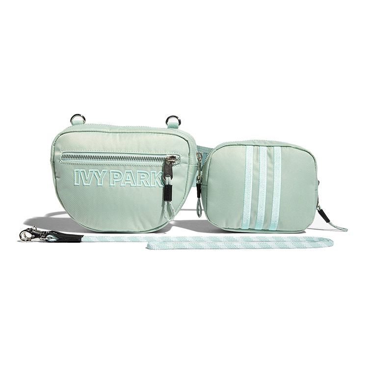 Adidas X Beyonce Ivy Park Sports Casual Zipper Waist Bag Unisex Waist Bag Mint-Green GU9998 Mint Green