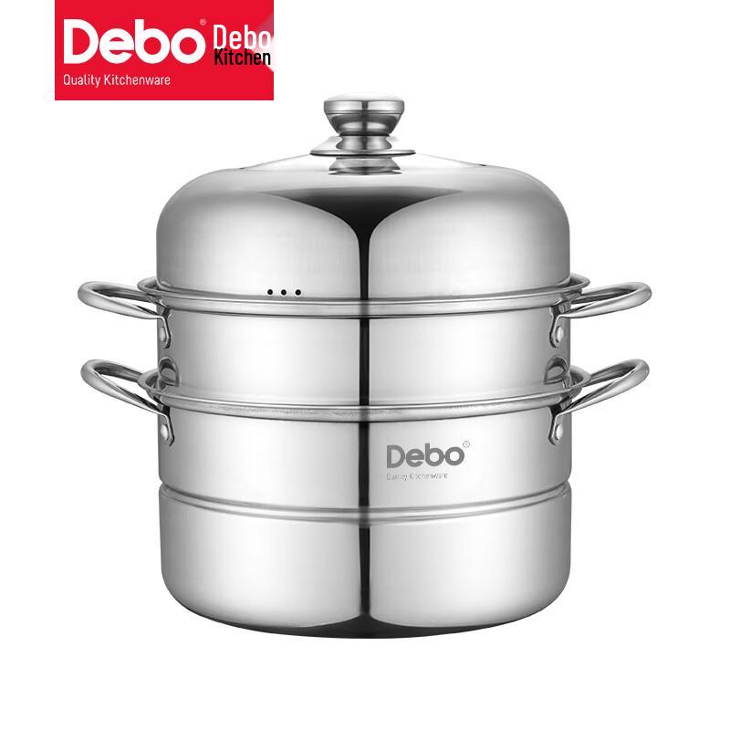Debo Augsburg 28cm Stainless Steel Steamer Pot Set