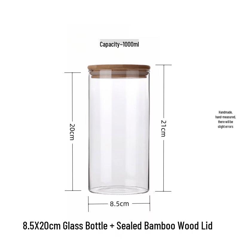 Kang Fu Tao Glass Kitchen Storage Jar Set