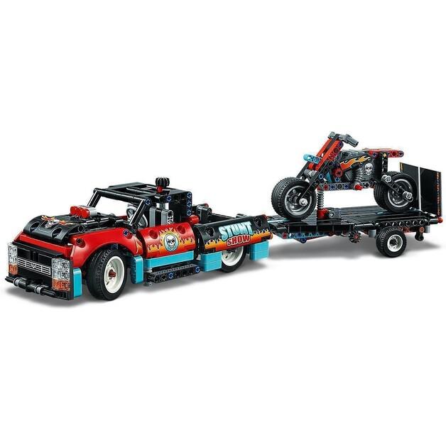 LEGO Technic 42106 Фургон и каскадерский мотоцикл