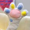 Sound Fun Toys Cat Claw Furry Glove Plush Mittens Winter Mittshand  Children's Warm Gloves