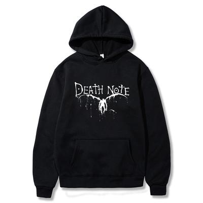 Nové mikiny s kapucí Death Note Anime Unisexga Potisk Streetwear Unisex Ženy Móda Nadměrná mikina Mikiny s kapucí Harajuku Pulovry Tepláky