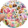 50 Sheets of Cute Cartoon Insect Candy Self-Adhesive Decorative Planner Stickers