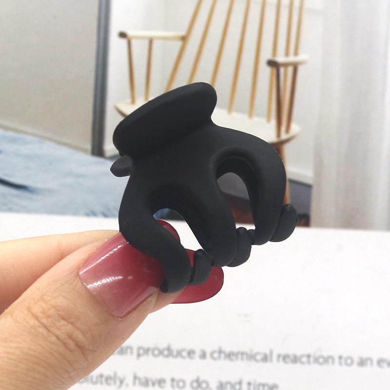 Pinza para el pelo grande de tiburón, Pintada en spray para dar volumen, Pasador para el pelo de mujer