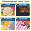 Diamond painting mystical castle landscape DIY 5D home room decoration kit