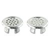 Sink Overflow Ring Sanitary Pedestal 2pcs Replacement Hole