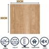 Selbstklebende PVC-Holzmaserung-Fliesen: Wasserdicht, Feuchtigkeitsbeständig, Abriebfest für Schlafzimmer-, Wohnzimmer-, Badezimmerböden & -wände.