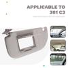 Car Inner Sun Visor Mirror Shield Shade Board For 301 For Citroen C3- Part Numbers 98038432DS 98038433DS