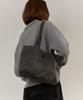 Dearmydeer Suede Shoulder Bag_ Gray