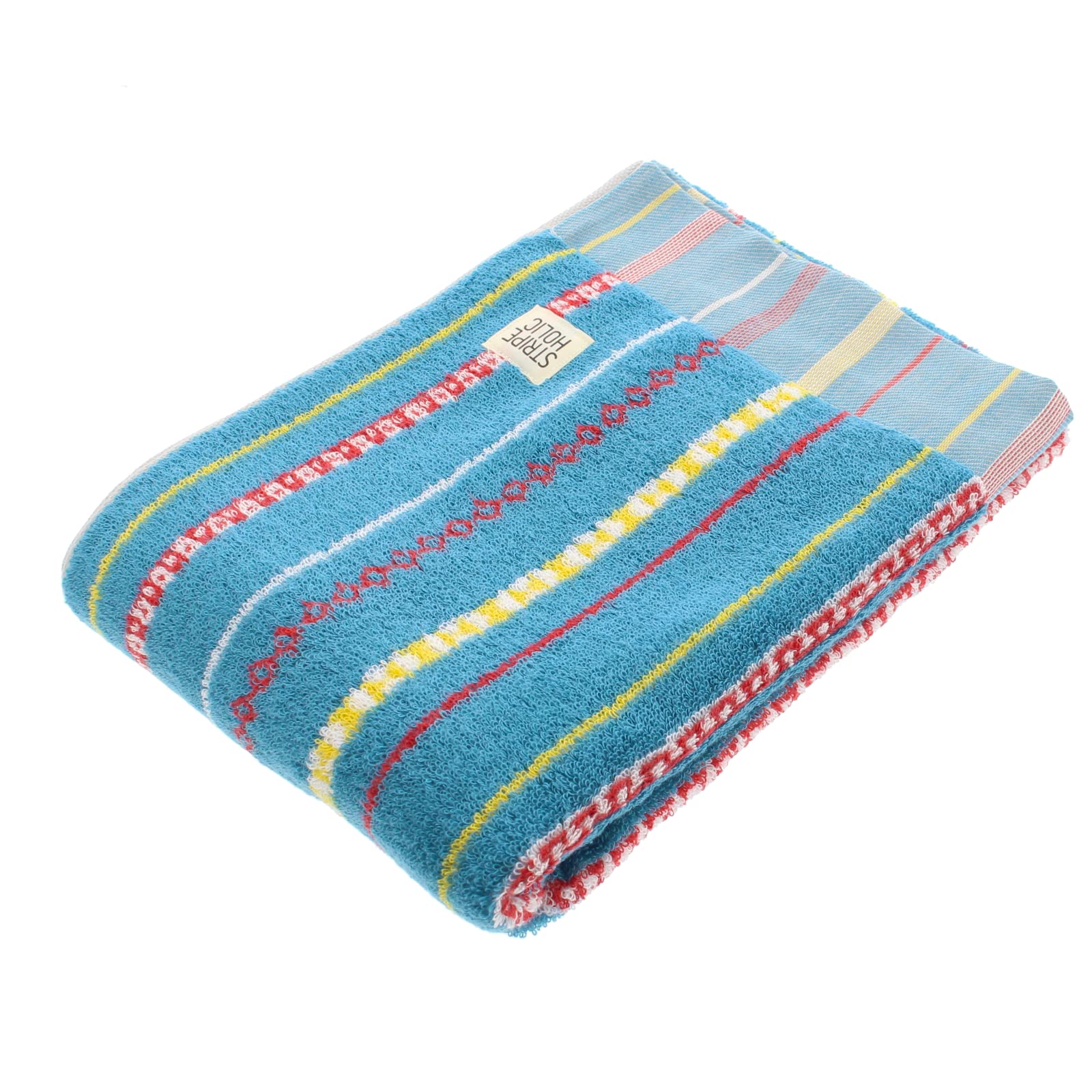 

Tanaka Sangyo Imabari Towel Bath Towel STRIPE HOLIC Made in Japan Blue 60 x 120cm Approx. синий