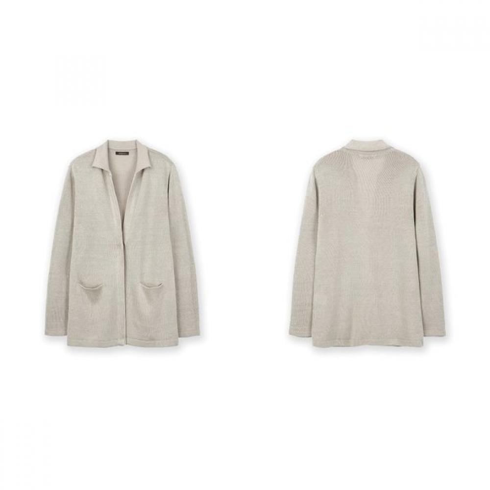 FURINA Knit Collar Jacket