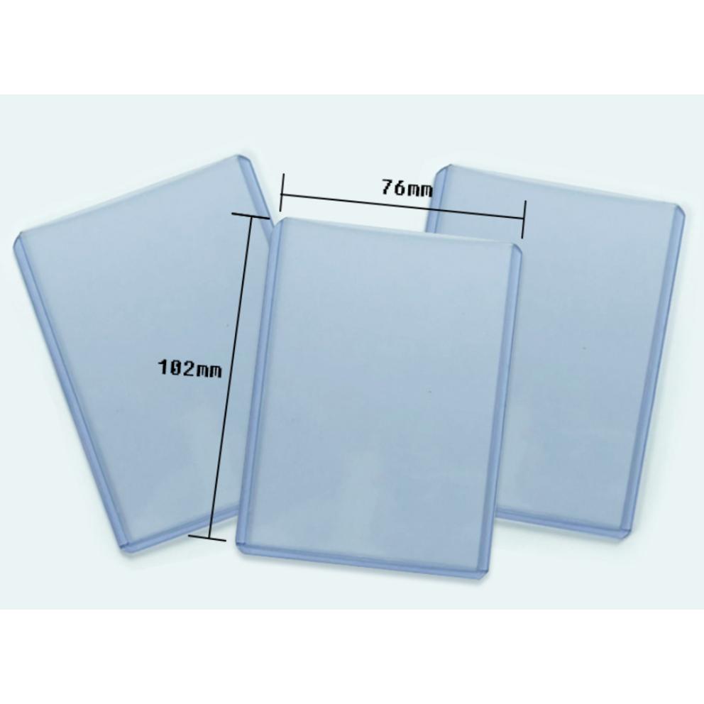 Hard top-loader plastic photo card holder 30p