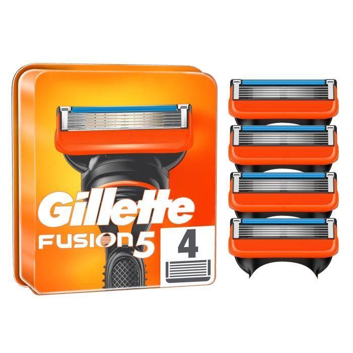 GILLETTE Fusion5 Lames de rasoir x4