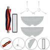 Filter Side Brush Mop Cloth Set For For TROUVER Finder RLS3 Robot Vacuum Cleaner Parts Replacement Accessories