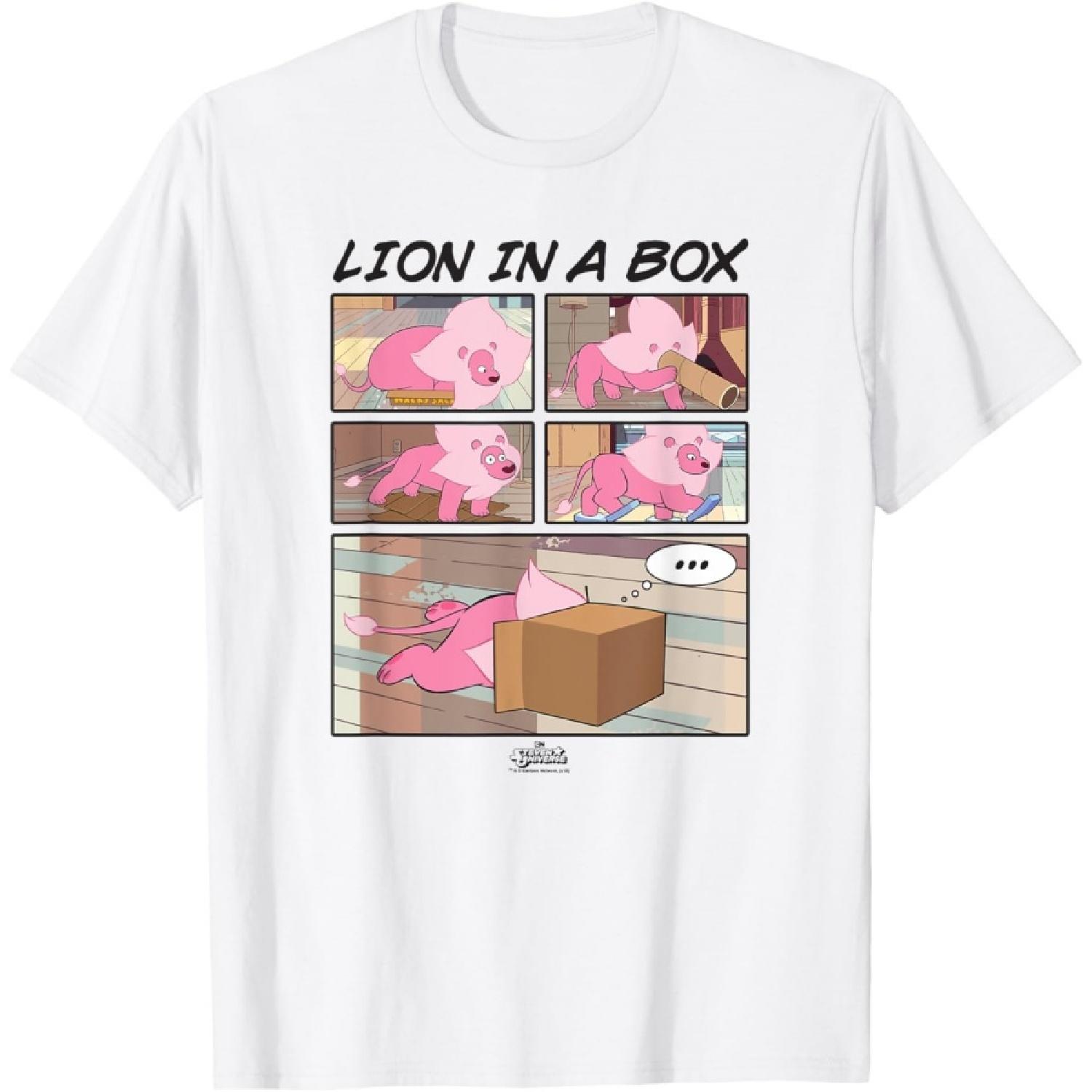 Steven Universe Lion in a Box T-Shirt S