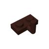 10Pcs 4623 88072 1x2 Hinge Plate with Handle Building Blocks Moc Accessories Compatible with Bricks Children Toys Gift Box