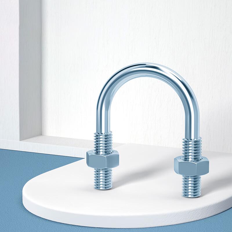 Galvanized U-bolt Pipe Clamp