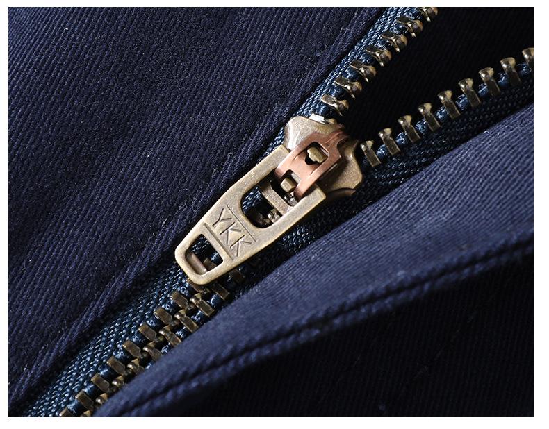 2024 Men's Hong Kong Slim Fit Casual Cotton Pants: Breathable, Elastic, Straight-Leg, Versatile Long Pants for Summer