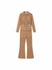 2026 Spring Lace Lapel Suit: European & American Style, Long Sleeve & Pants