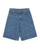 Ialeseuko Baggy Denim Shorts_Blue