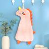 Cartoon Animal Hand Towel, Hanging Coral Fleece Small Square Towel, Soft, Highly Absorbent, and Not Prone To Shedding