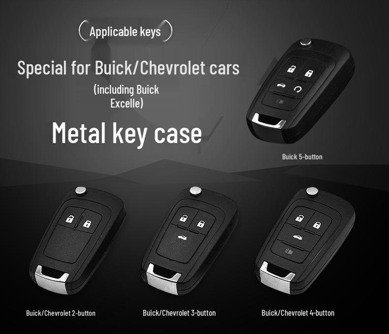 Chevrolet Classic Cruze Trax Malibu Key Case Shell