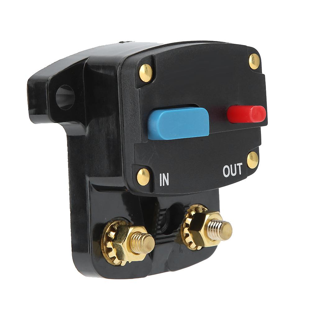 12V Automatic Resettable Circuit Breaker Recovery Fuse Reset Button for Car Audio 150A