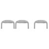 Stainless Steel Spring Handle for BBQ Grills Heavy-Duty Welding Replacement Grip Rust-Resistant 6 Inch Grill Handle for Trailers Firepits