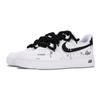 Nike Air Force 1 Graffiti Odporne na poślizg Odporne na ścieranie Niskie Buty do skateboardingu Unisex Białe Czarne DD8959-100(Drużyna1001-)