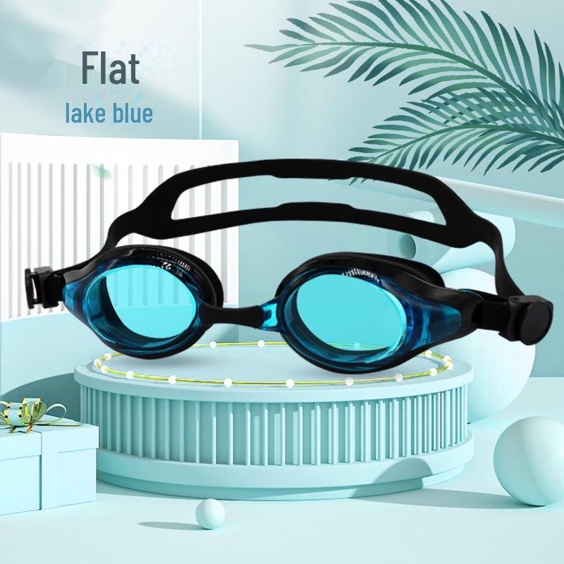 

Профессиональные противотуманные очки для плавания HD для близорукости с цветным гальваническим покрытием