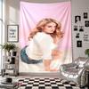 Wandbehang Lana Del Rey Kunst Hängendes Tuch Dekorative Hintergrundabdeckung für Raumdekoration