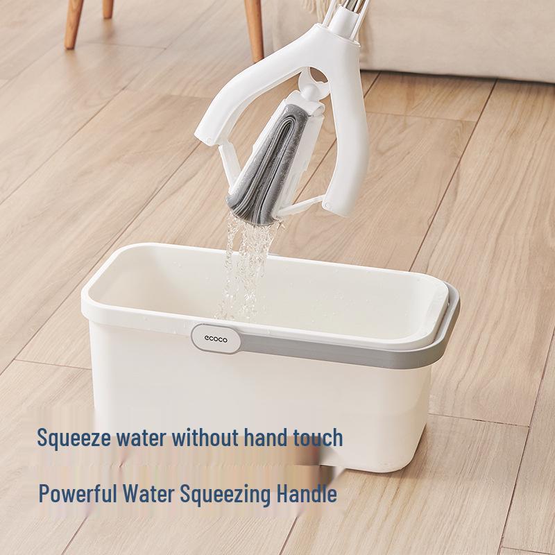 Foldable PVA Sponge Mop - Hands-Free, Water-Absorbent, for Wet/Dry Use