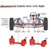 Rear Sway Bar Links Stabilizer Link Kit TWO for Acura ILX 2013-