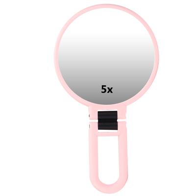 5X Magnifying Folding Adjustable Cosmetic Mirror Travel Portable Makeup Mirror