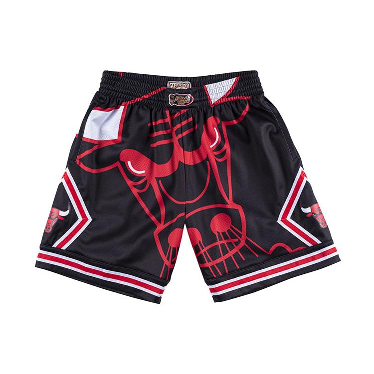 Mitchell & Ness Chicago Bulls Big Face Shorts SHORBW19069-CBUBLCK97
