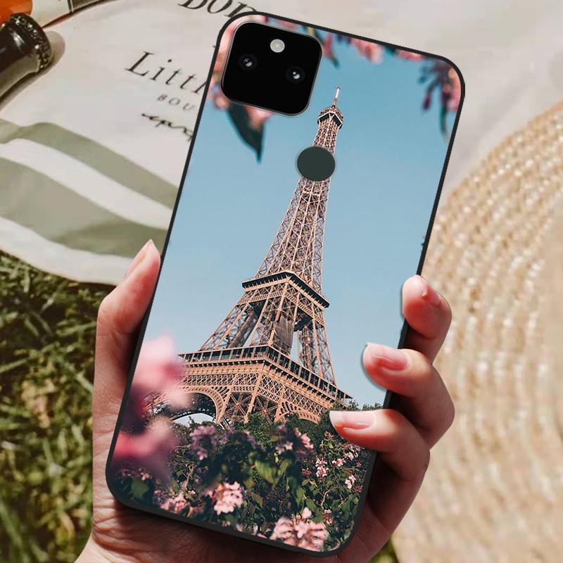 Modische Mattes Case Für Google Pixel 5A 5G 5 Case Weiches Silikon Google Pixel 4A 5G 4G Case Rückseite Pixel5 Pixel4A Cases Hüllen