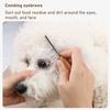 Pet comb, dog, cat, face and mouth comb, pet comb, dense teeth, narrow-pitch small comb, mini facial comb, cat comb