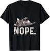Nope Lazy French Bulldog Dog Lover Gift Unisex T-Shirt