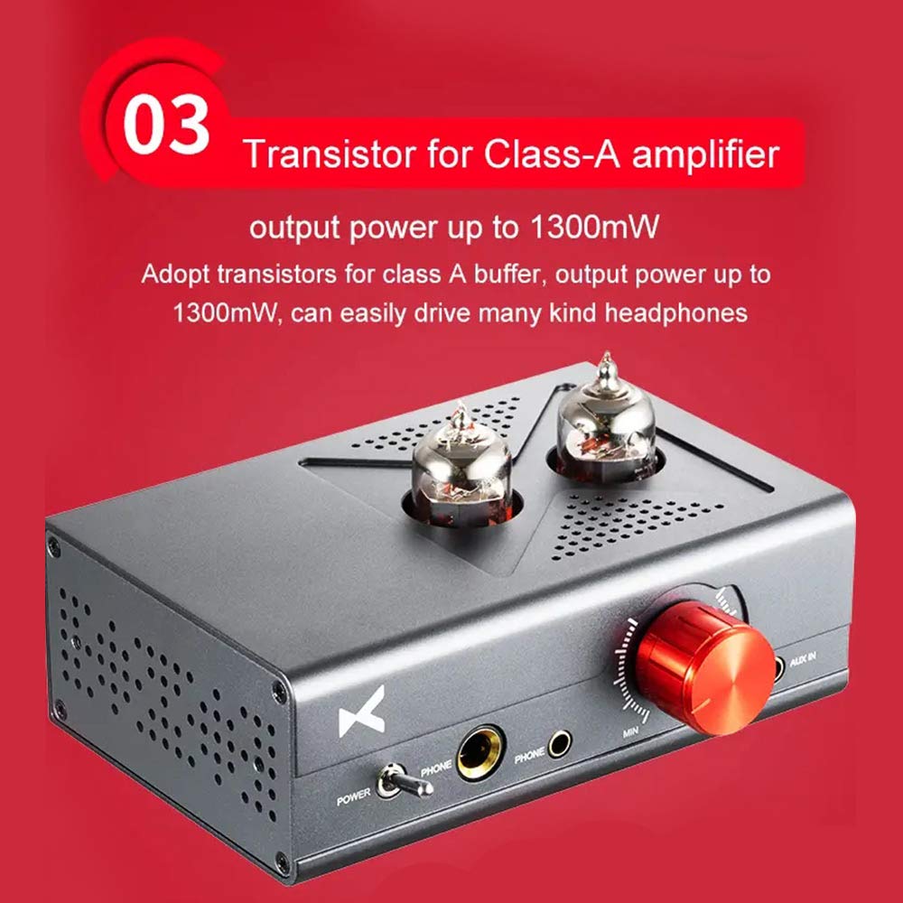 Xduoo Class A Vacuum Tube Headphone Amplifier Preamplifier Output Stereo Audio Vacuum Tube Amplifier Tube Amplifier Hifi Vacuum Tube Headphone