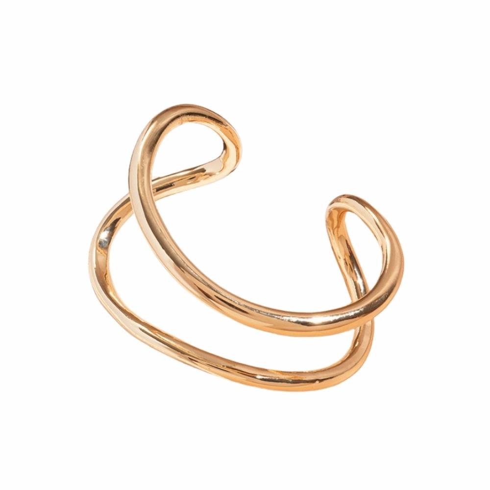 Europe American Style Metal Cuff Bangles Zinc Zinc Alloy Exaggerated Bracelet  Decoration