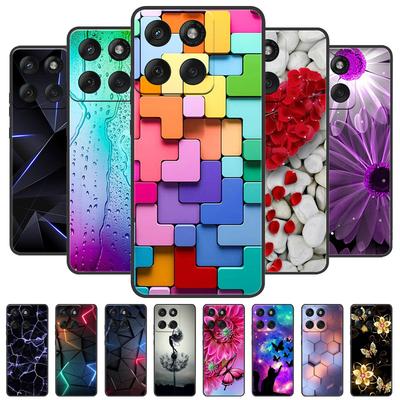For Motorola Edge 60 Pro Case Edge60 Stylus Black TPU Silicone Phone Cover Case for Moto Edge 60S 60 Pro 5G Bumper Back Funda